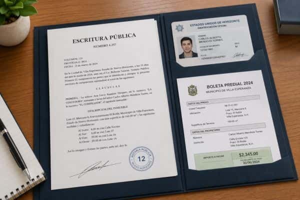 Documentos requeridos para tramitar un avalúo inmobiliario